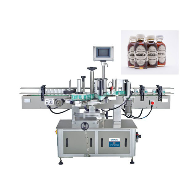 Kosmetische Verpakkende Machines 1mm rode Flessensticker etiketteringsmachor voedselued机器