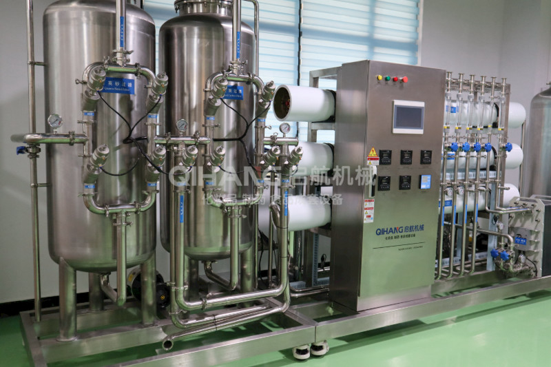 机器à deux étages d'épurateur de l'eau d'équipement de tritement de l'eau de RO de stérilisateur UV d'immersion