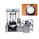 Vakuumemulgierungsmaschine Mischer-Homogenisierer PLC 200L Vakuumfür eiscreme -蛋黄酱