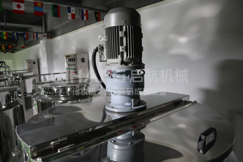 Mesin Pencampur Kosmetik PLC Otomatis混合反应锅炉