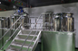 5000L Kosmetik Krim Membuat Mesin混合泵Dengan搅拌器SS316真空均质器