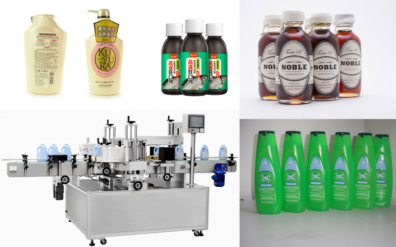 Máquina de etiquetas da garrafa de SUS316L 220V para o creme do chuveiro