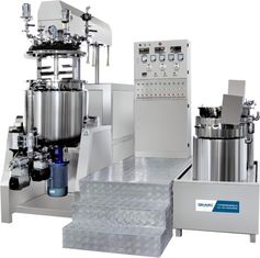 Máy làm mỹ phẩm / chất tẩy rửa 0 - 63 R / Min Máy trộn nhũ hóa chân không